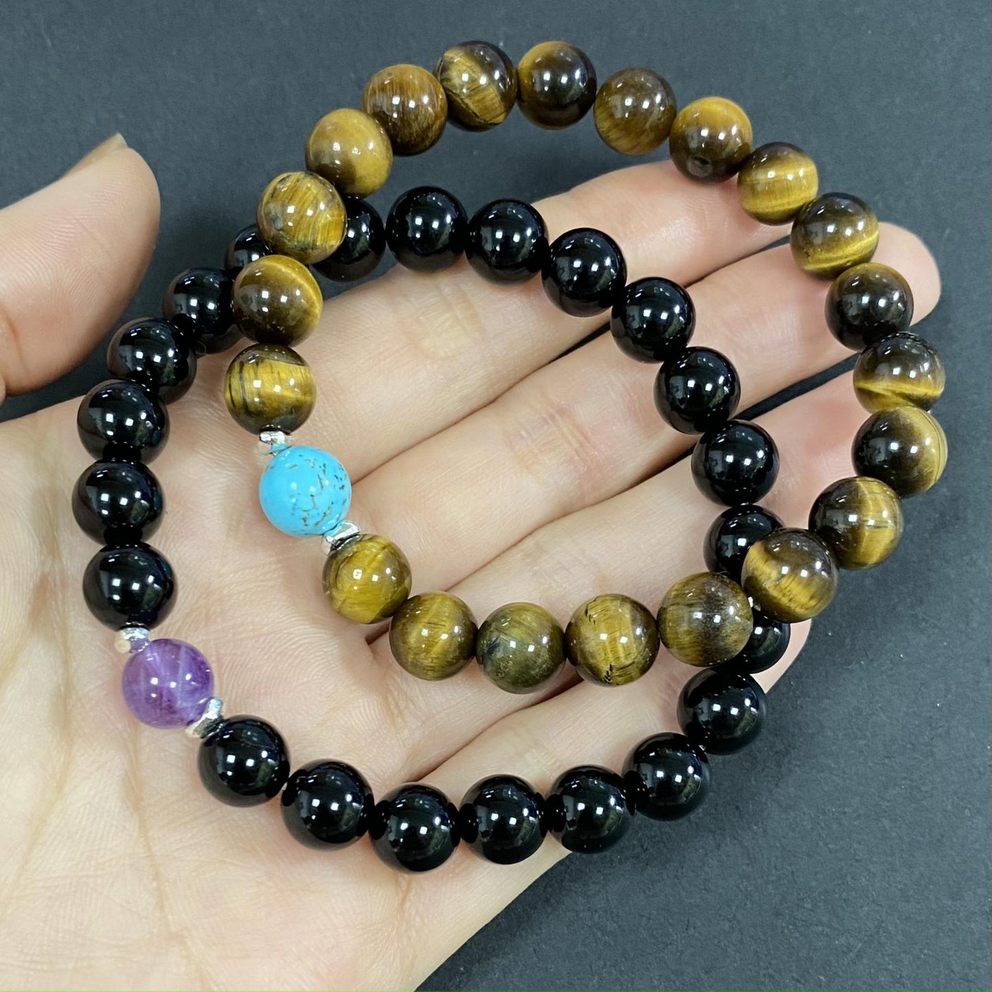 Onyx Crystal Bracelet for Strenght and Power