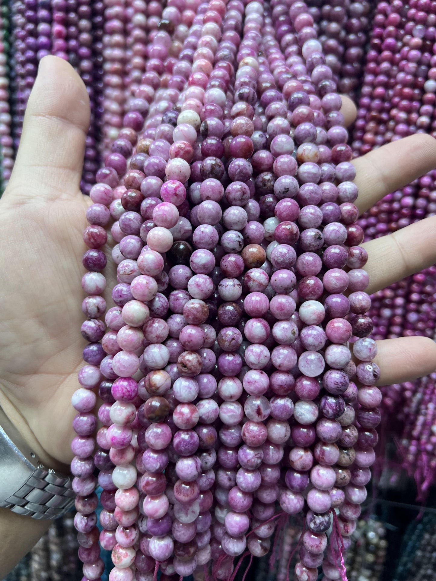 Sea Sediment Imperial Jasper Loose Beads Free Shiping