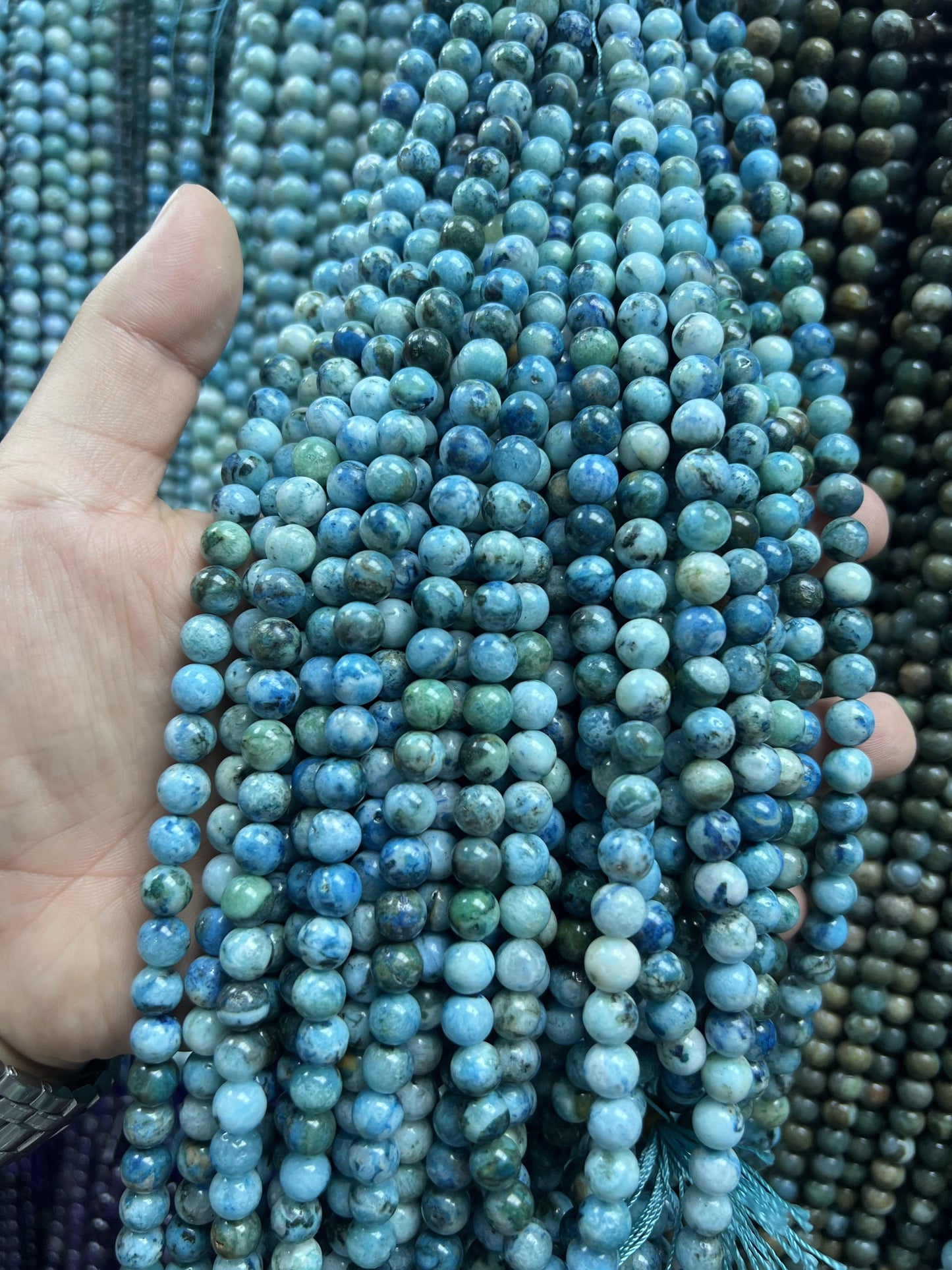 Sea Sediment Imperial Jasper Loose Beads Free Shiping
