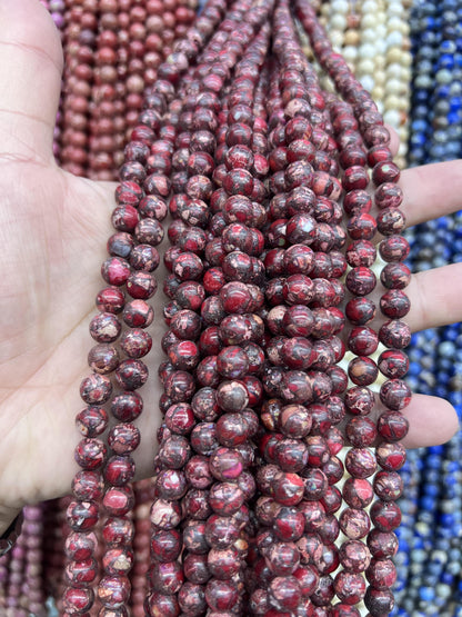 Sea Sediment Imperial Jasper Loose Beads Free Shiping