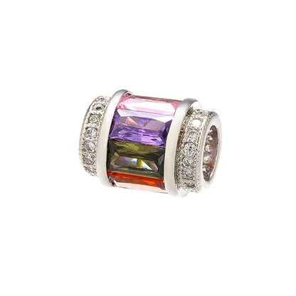 1PCS Crystal Transparent Spacer Beads