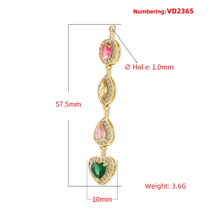 Attracting Wealth-Related Accessories Charm Pendant Beads 1PCS