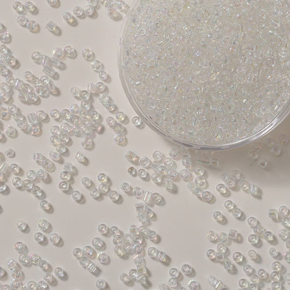 500pcs Glass Seed Smooth Beads