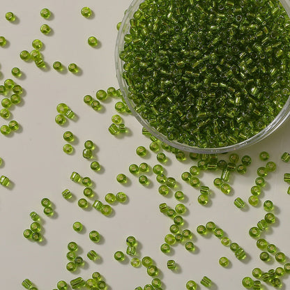 500pcs Glass Seed Smooth Beads