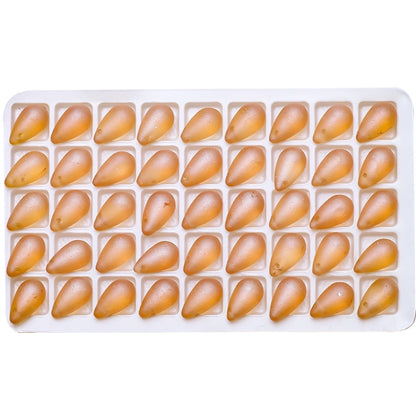 30pcs 9x15mm Teardrop Glass Pendants Beads