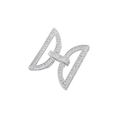 1 Pcs Hooks Accesories Supplies Brass Cubic Zirconia Connectors