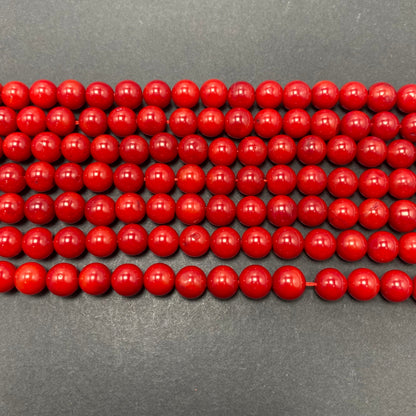 Tube Shape Coral Beads