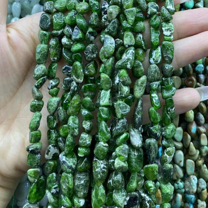 Irregular Smooth Beads 6-8mm Gemstone/Quartz/Jasper/Agate