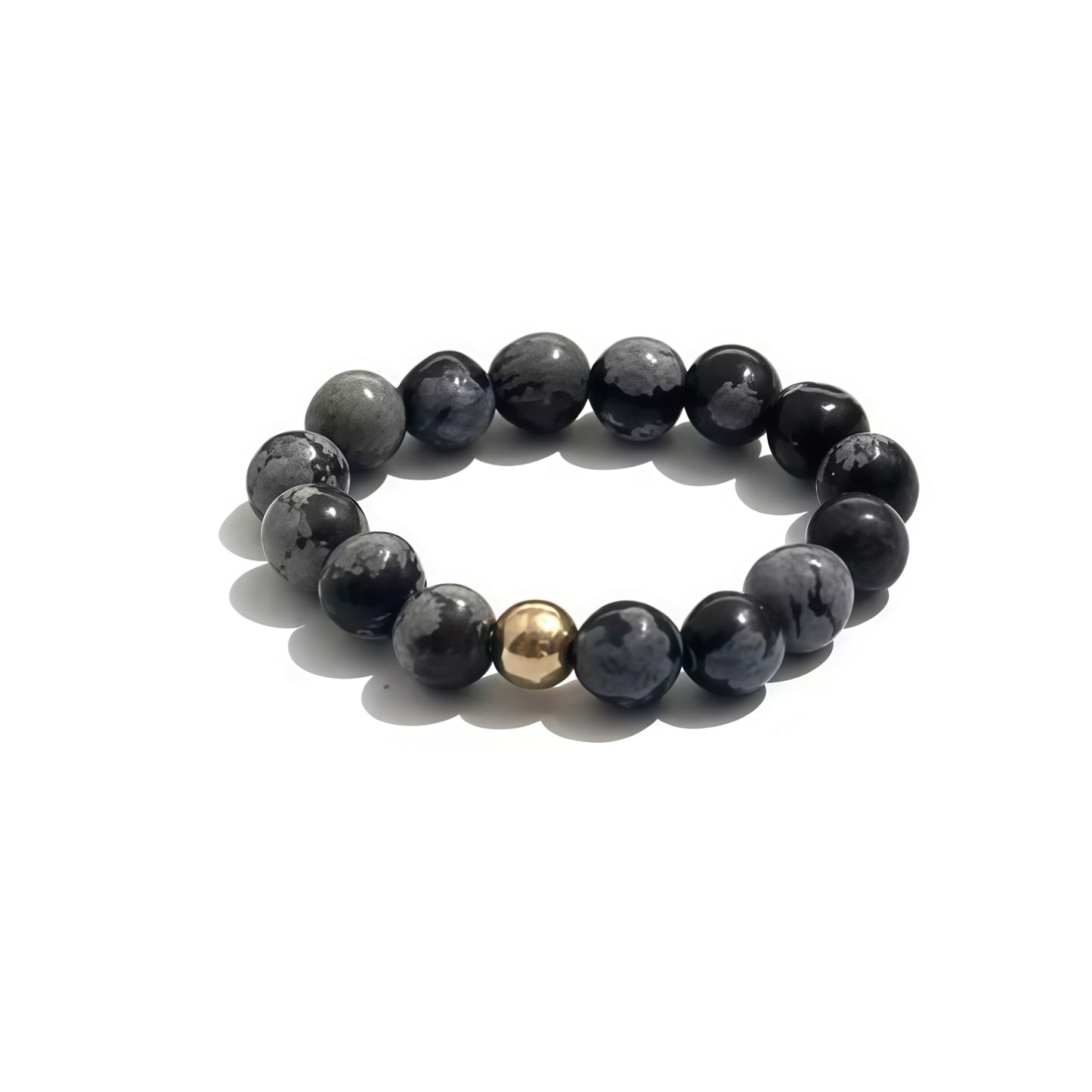 3mm Multi Round Bead Ring Elastic Rings Stackable