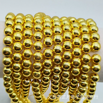 Round Shape Hematite Beads