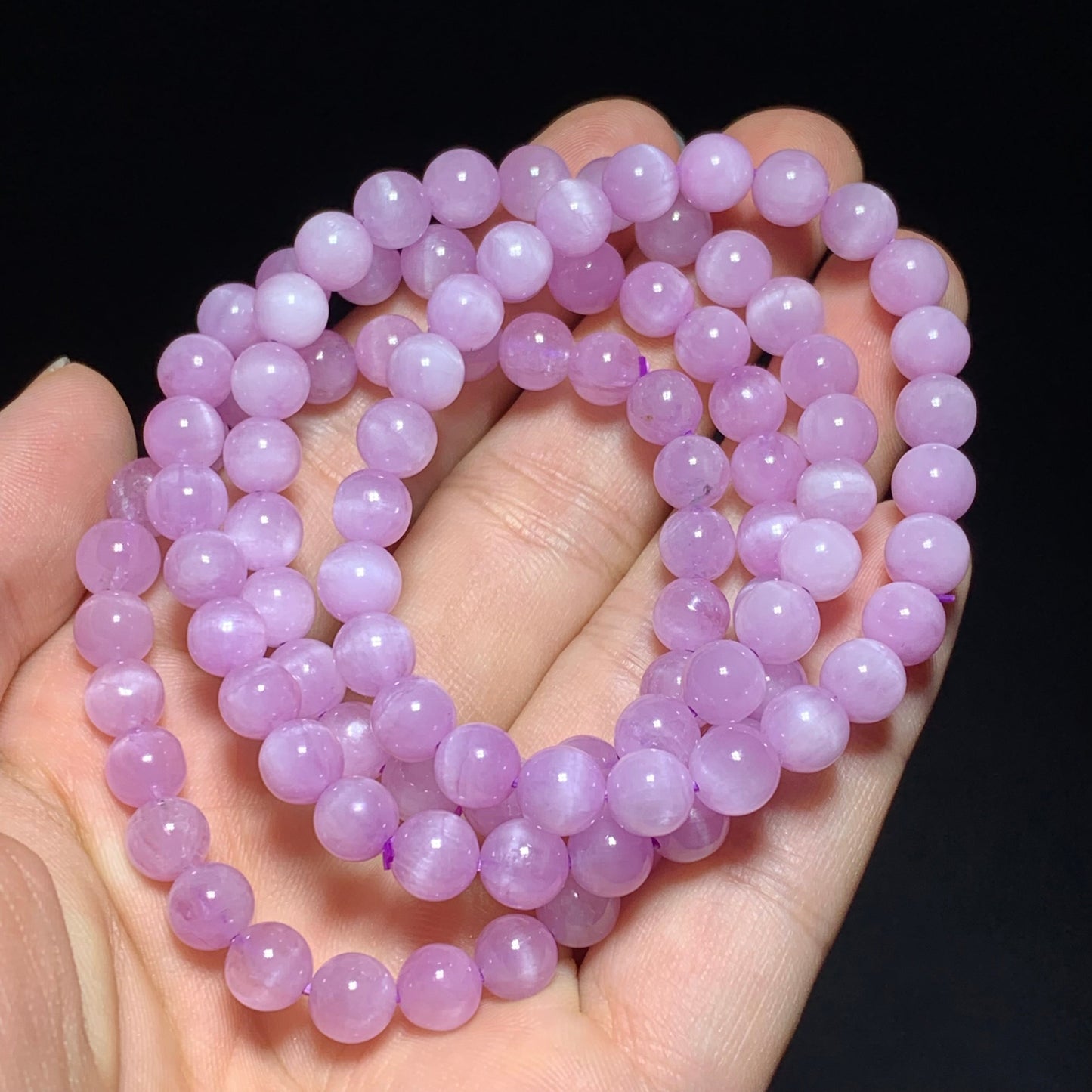 Wholesale kunzite crystal bracelets