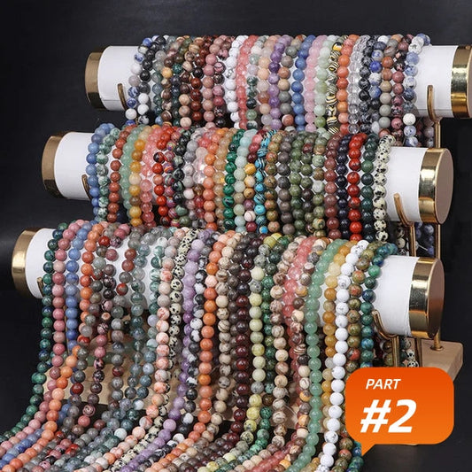 Wholesale  Gemstone Beads 4mm 6mm 8mm 10mm 12mm  Loose Bead -Free Shipping（II）