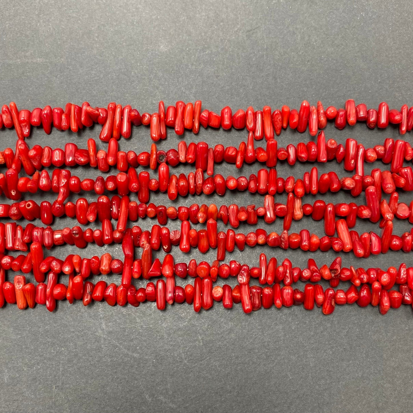 Tube Shape Coral Beads