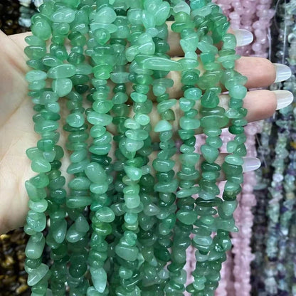 Freeform Chip Aventurine Beads