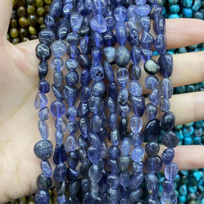 Irregular Smooth Beads 6-8mm Gemstone/Quartz/Jasper/Agate