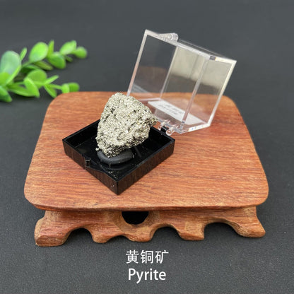 Micro Mineral Box Raw Crystal GemstoneCollection Box