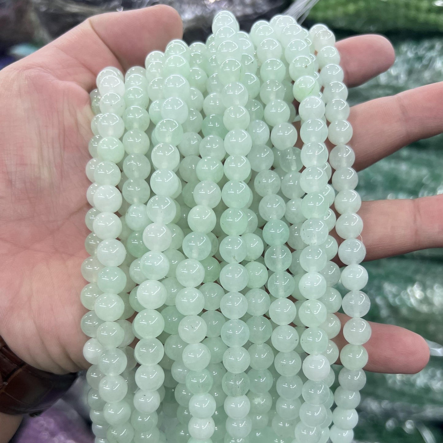 $2.5--8mm #2 Semi- Precious beadsFree Shipping
