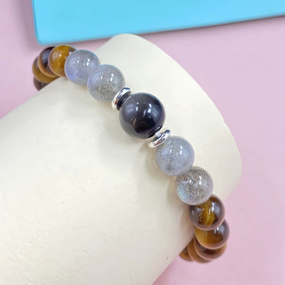 Tigers Eye Crystal Bracelet for Focus and Concentration
