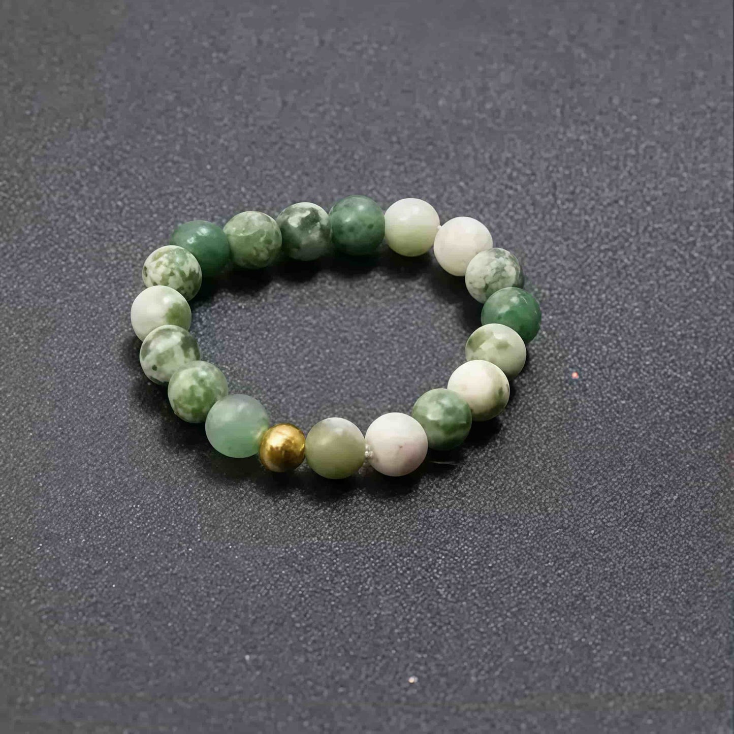 3mm Multi Round Bead Ring Elastic Rings Stackable