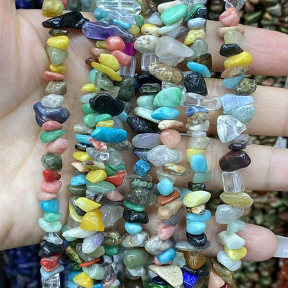 Freeform Chip Beads 3-8mm Gemstone/Quartz/Jasper/Agate
