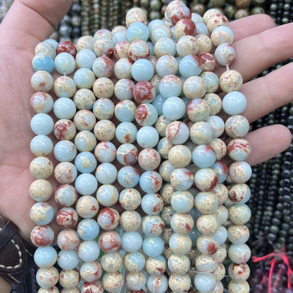 $2.5--8mm #2 Semi- Precious beadsFree Shipping
