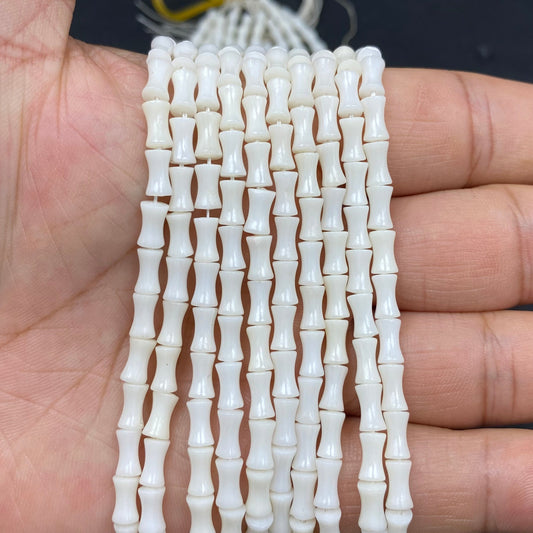 Bamboo Shape Coral Beads