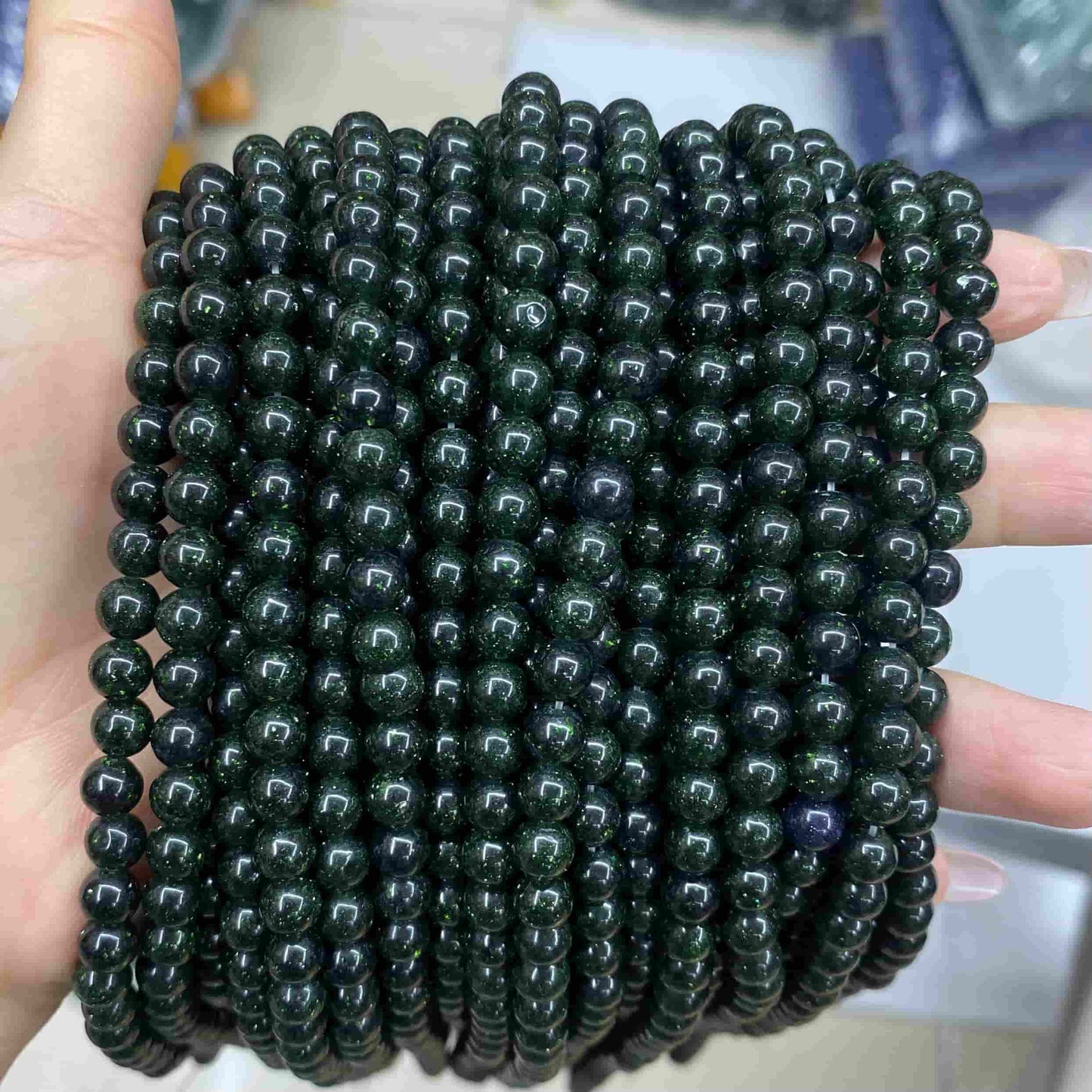 Wholesale  Gemstone Beads 4mm 6mm 8mm 10mm 12mm  Loose Bead -Free Shipping（II）