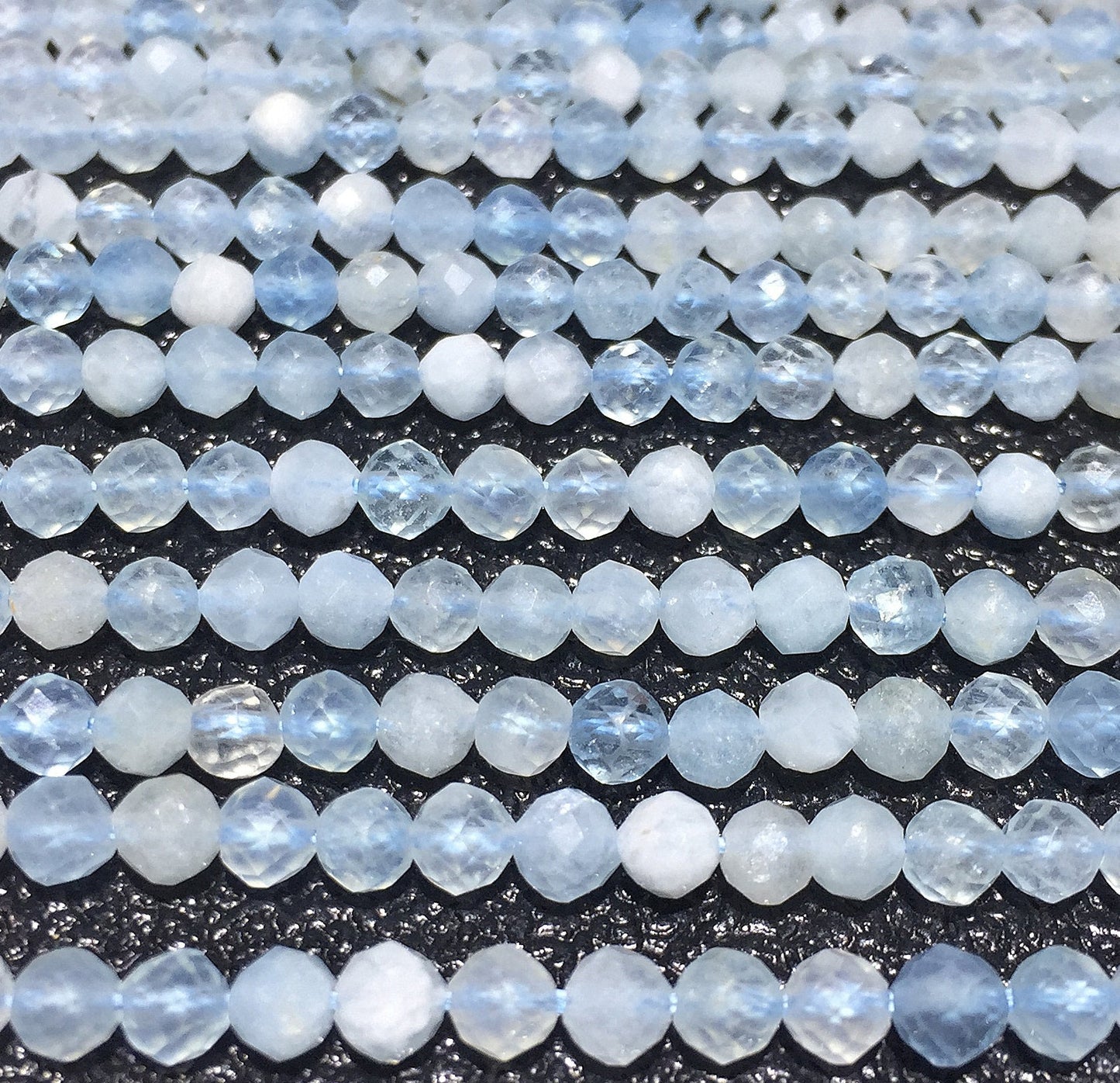 Natural Aquamarine Small Size Loose Beads