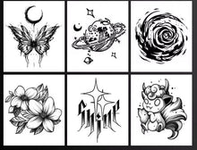 Load image into Gallery viewer, Tattoo Sticker Water Proof-60 Pcs Set TT5
