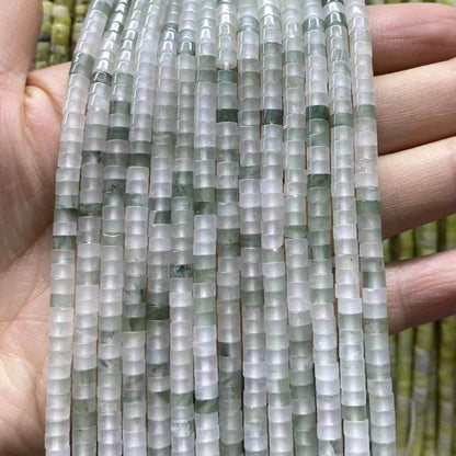 Heishi Rondelle Beads 2x4mm Quartz/Jasper/Agate/Crystal
