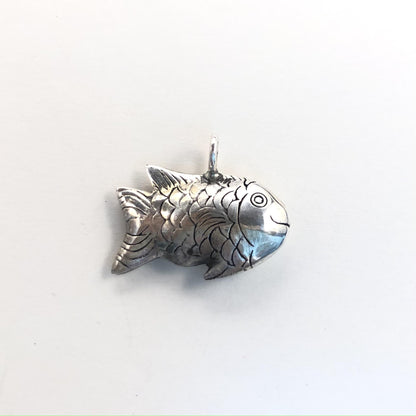 Takahashi Goro 925 Silver Fish Pendant