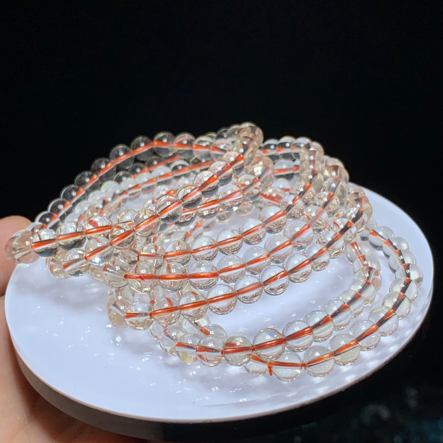 Citrine crystal bracelet