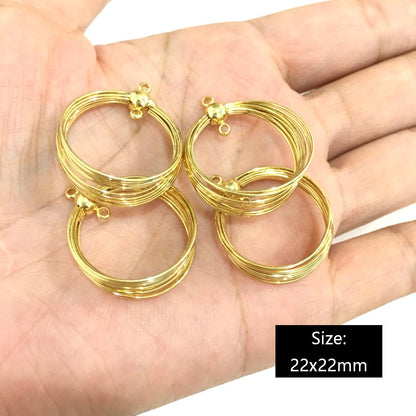 Jewelry Making Findings for All Use Gold Color