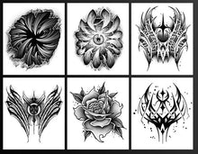 Load image into Gallery viewer, Tattoo Sticker Water Proof-60 Pcs Set TT5
