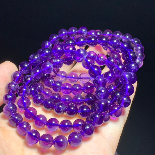 Wholesale dark  amethyst bracelet
