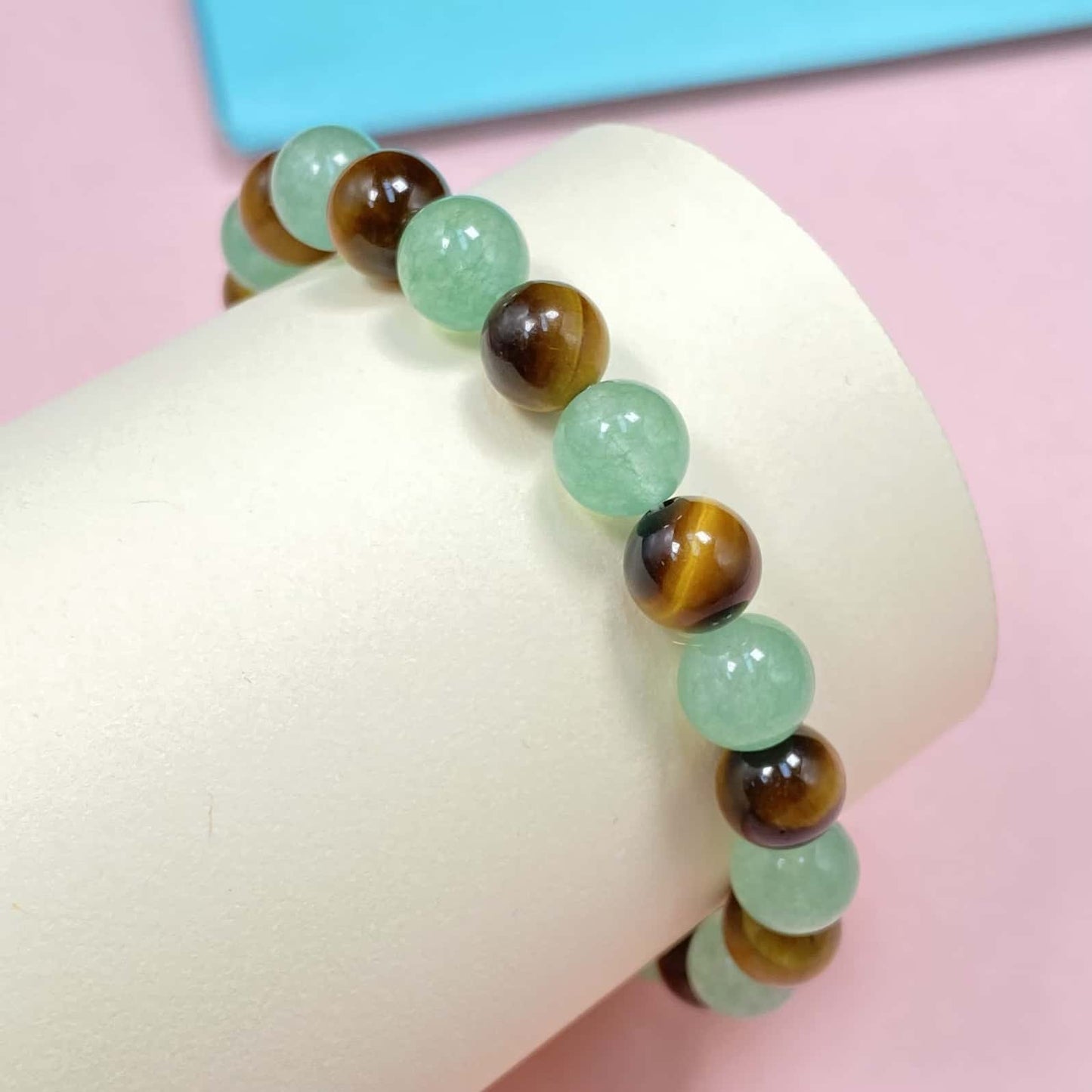 Mixed Aventurine for Better Wealth & Career Crystal Bracelet