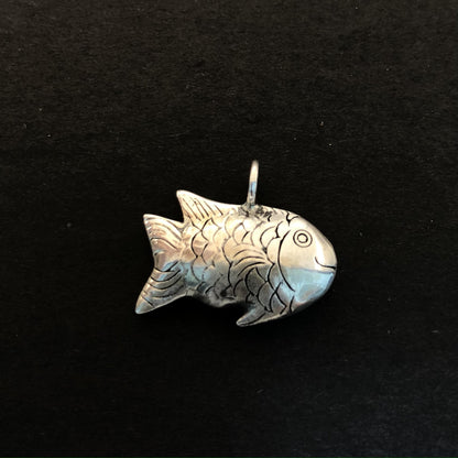 Takahashi Goro 925 Silver Fish Pendant