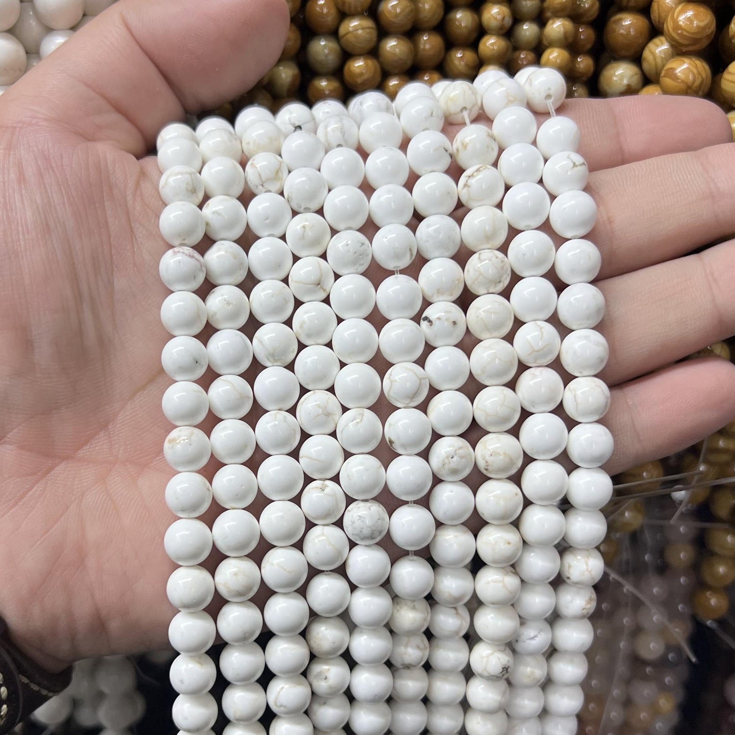 $2.5--8mm #2 Semi- Precious beadsFree Shipping