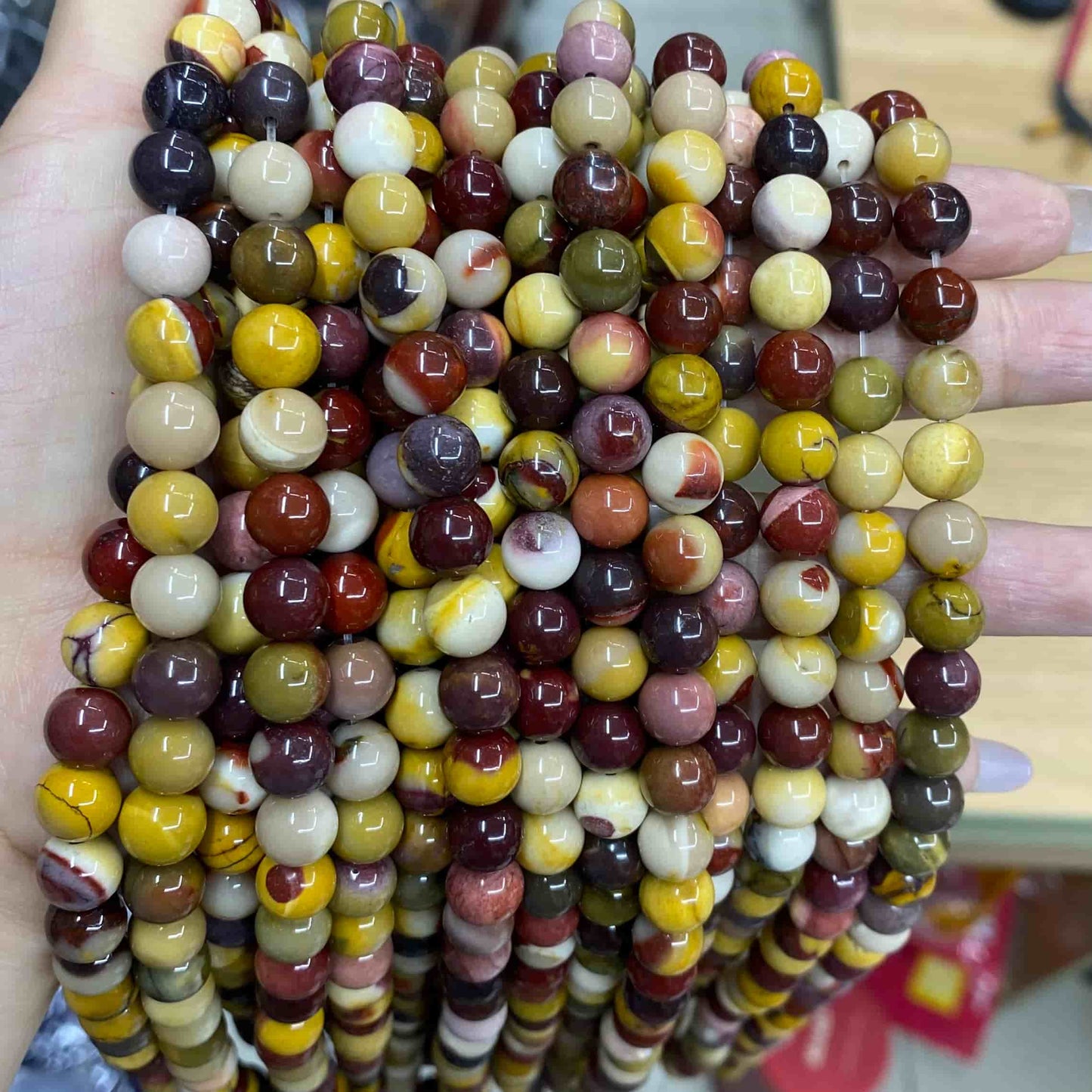 $2.5--8mm #2 Semi- Precious beadsFree Shipping