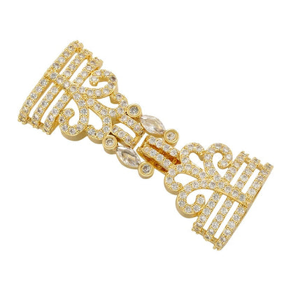1 Pcs Hooks Accesories Supplies Brass Cubic Zirconia Connectors