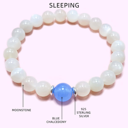 Moonstone Improve Sleep Crystal Bracelet