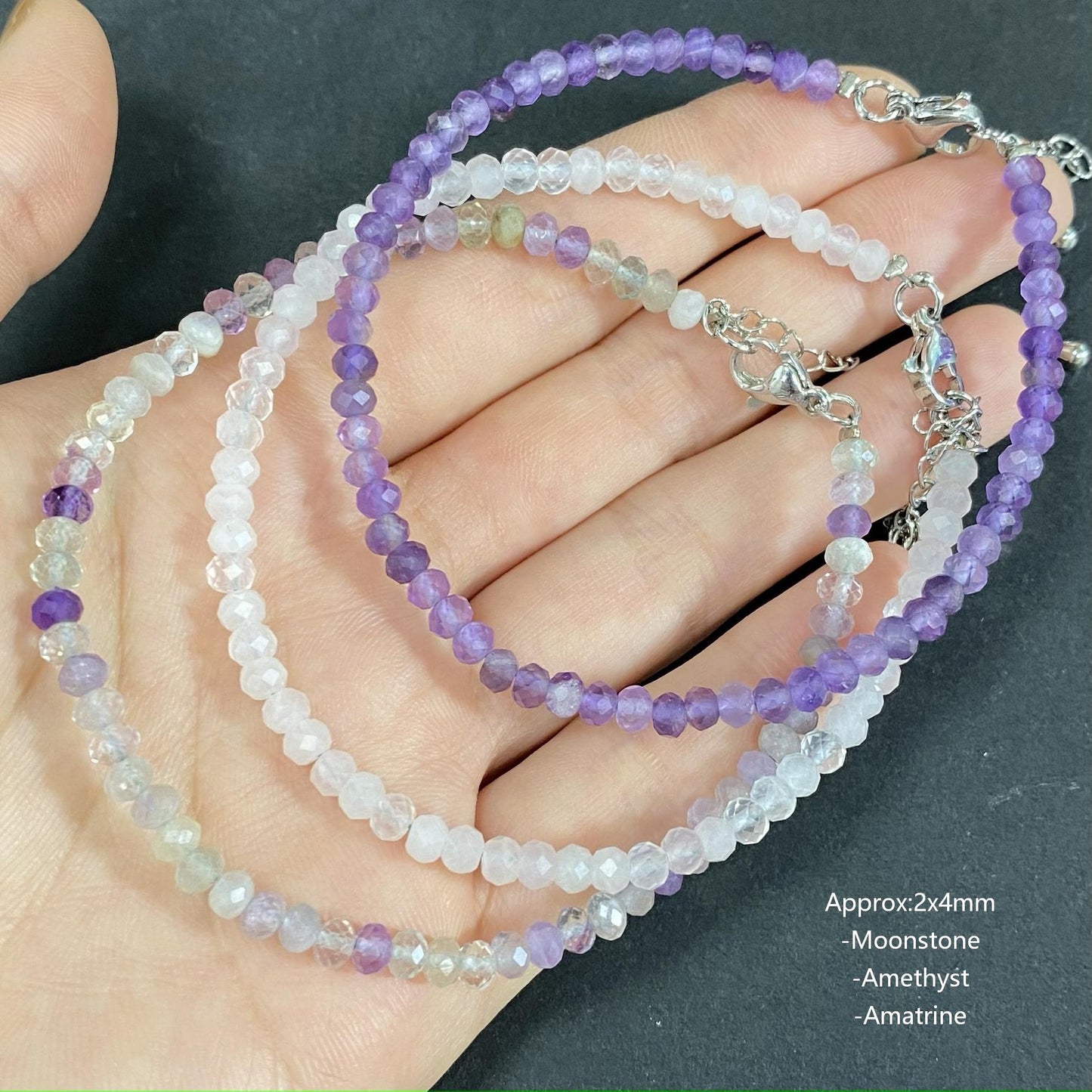 Handmade Designer Healing Crystal Bracelet Mutiple Styles