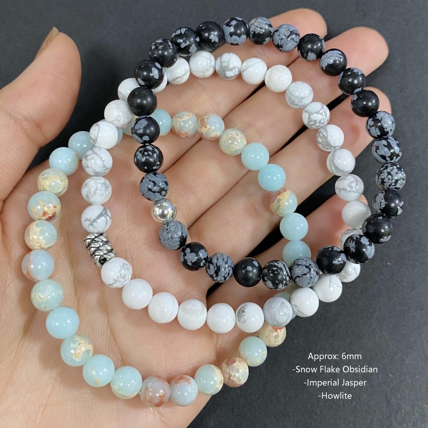 Handmade Designer Healing Crystal Bracelet Mutiple Styles