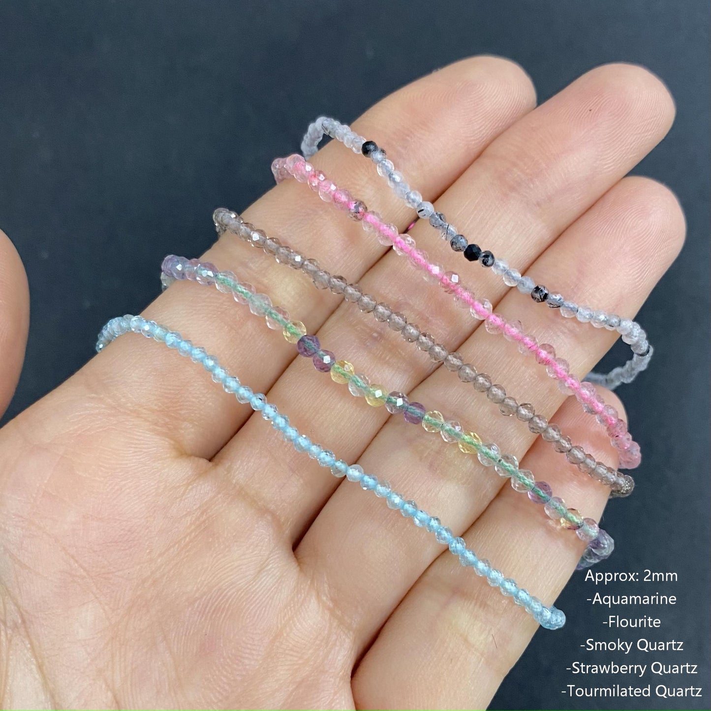 Handmade Designer Healing Crystal Bracelet Mutiple Styles