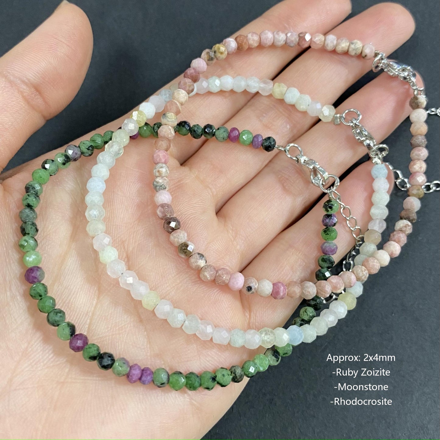 Handmade Designer Healing Crystal Bracelet Mutiple Styles
