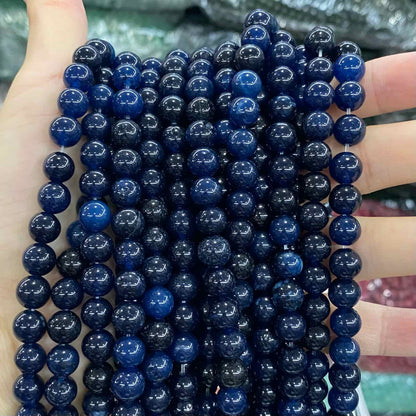 Color Jade Beads Round Smooth/Faceted Beads 6mm/8mm/10mm