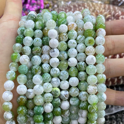 #2 Round Aagte Beads 6mm/8mm/10mm