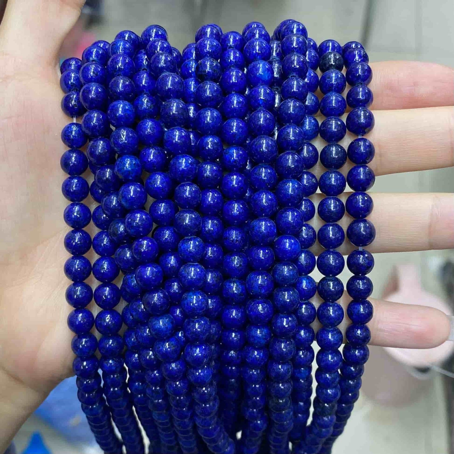 Color Jade Beads Round Smooth/Faceted Beads 6mm/8mm/10mm