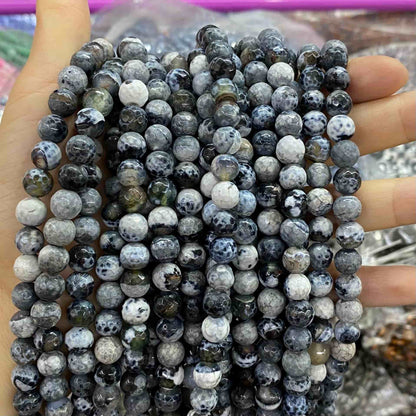 #2 Round Aagte Beads 6mm/8mm/10mm