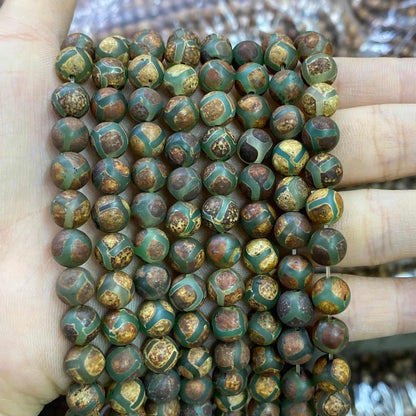 #2 Round Aagte Beads 6mm/8mm/10mm